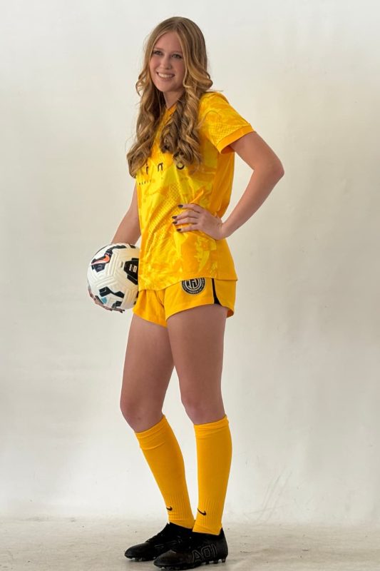Hailey posing for GFI photos for GA Aspire